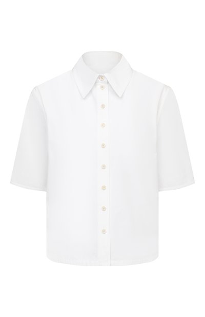 Женская хлопковая рубашка JIL SANDER, арт. JSWS606305-WS244200