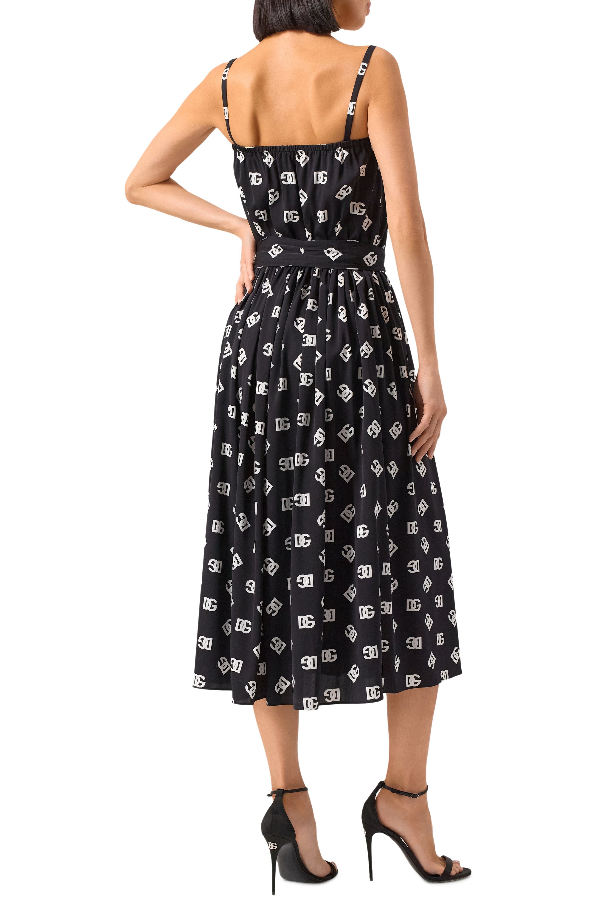 Шелковое платье DOLCE & GABBANA, арт. F6DLKT/FSA4I, фото 4