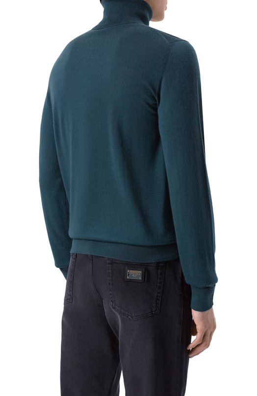 Водолазка из кашемира и шелка MVST BM18-302PLG0 Зелёный  BM18-302PLG0 Фото 4