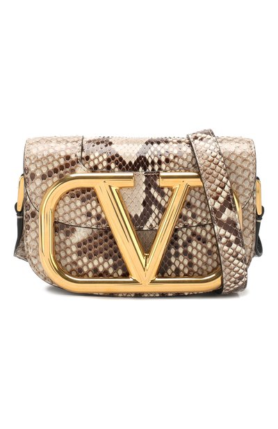 Сумка supervee из кожи питона VALENTINO, арт. TW0B0G45/HSY/PRET, фото 5