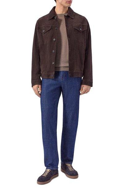 Замшевая куртка BOSS, арт. 50538002, фото 2