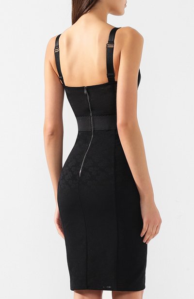 Приталенное платье DOLCE & GABBANA, арт. F63H1T/GDC38, фото 4