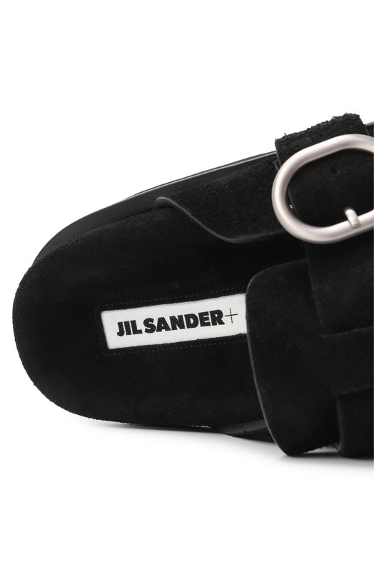 Замшевые сабо Jil Sander J44WP0028-P8213 Чёрный  J44WP0028-P8213 Фото 7