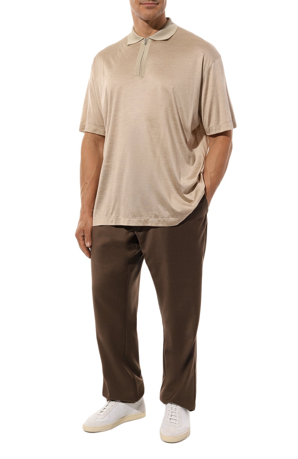 Шелковое поло CORTIGIANI, арт. 516654/0000/60-70, фото 2