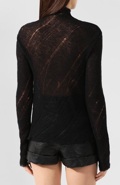 Водолазка PHILOSOPHY DI LORENZO SERAFINI черного цвета по цене 41350 руб., арт. A0901/7102, фото 4 Водолазка PHILOSOPHY DI LORENZO SERAFINI, арт. A0901/7102, фото 4