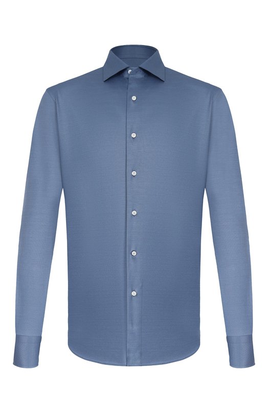 Хлопковая сорочка MVST M25.1MW.B415/1628-JERSEY (INTERL0CK) Синий M25.1MW.B415/1628-JERSEY (INTERL0CK)