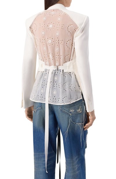 Жакет из вискозы ANN DEMEULEMEESTER, арт. B0012779/FA558, фото 4