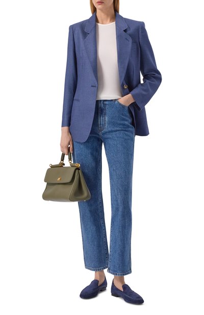 Замшевые лоферы GIORGIO ARMANI, арт. GW002806/AF23557, фото 3