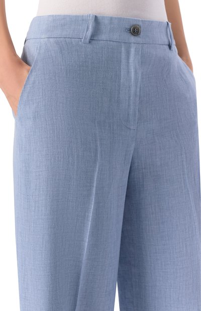 Брюки изо льна и вискозы P.A.R.O.S.H., арт. D233006/BLINK, фото 5