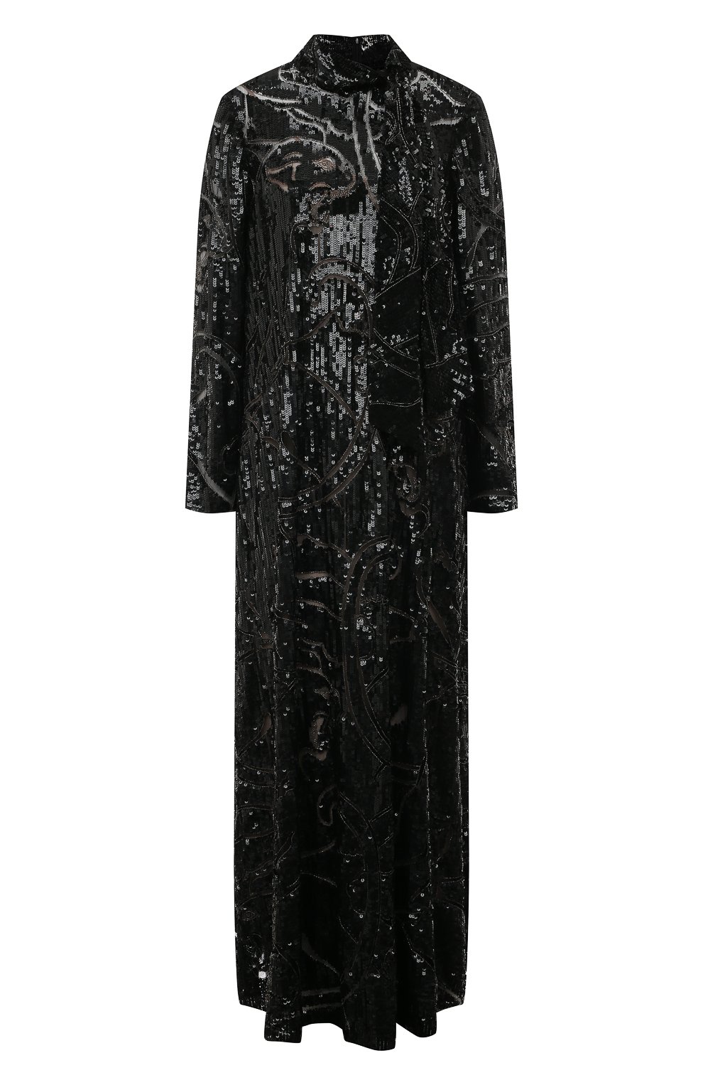 Платье VALENTINO черного цвета по цене 1358000 руб., арт. NB2VD5Z5/1ED, фото 1 Платье VALENTINO, арт. NB2VD5Z5/1ED, фото 1