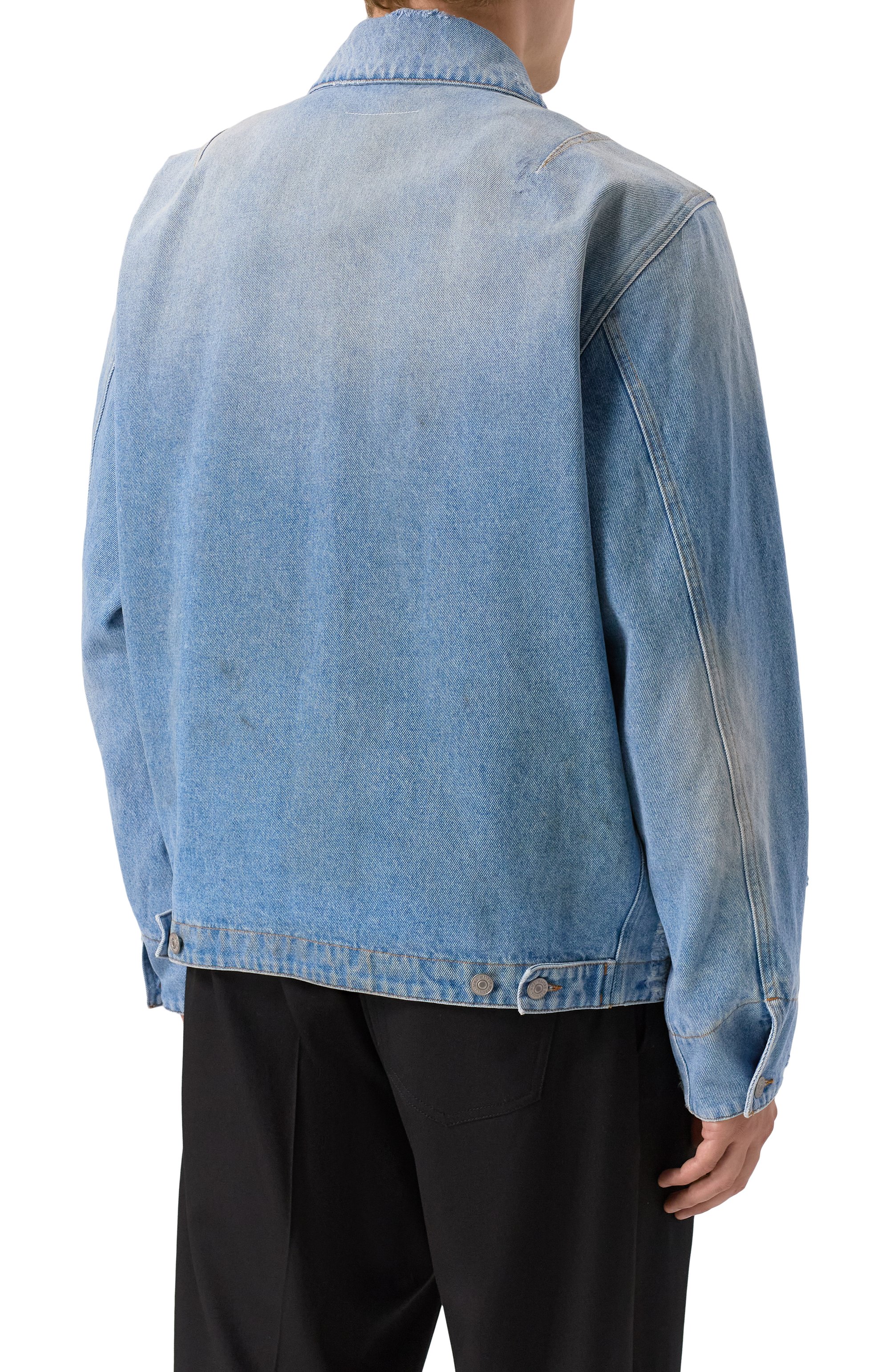 Джинсовая куртка MM6, арт. SH2AM0030/M30018, фото 4