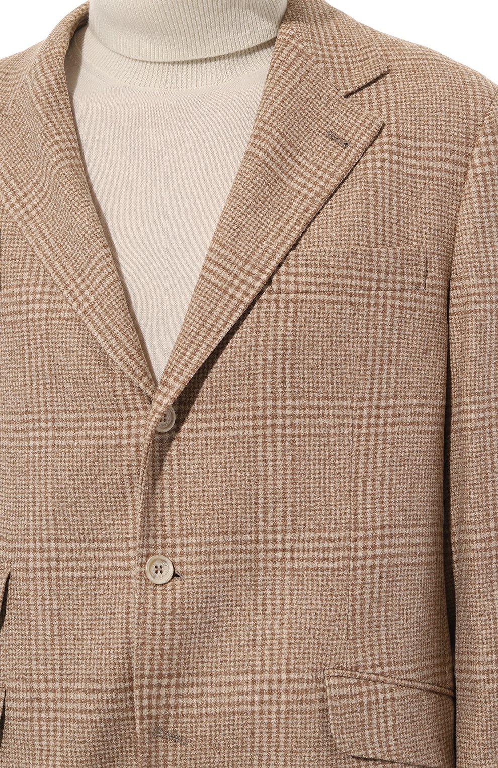 Пиджак из шерсти и шелка BRUNELLO CUCINELLI, арт. MY4367BWD, фото 5