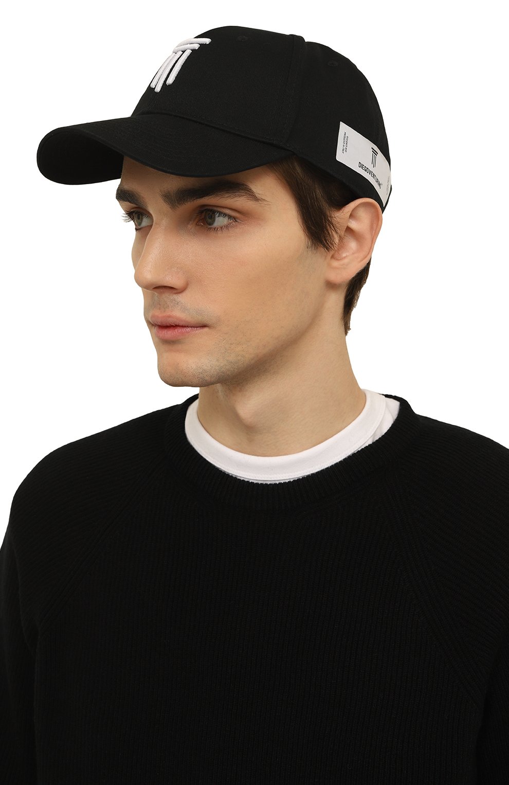 Хлопковая бейсболка DIEGO VENTURINO, арт. D3S3CAPL0G0, фото 2