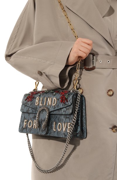 Сумка dionysus small из кожи змеи GUCCI, арт. 481606 LOOUX, фото 2