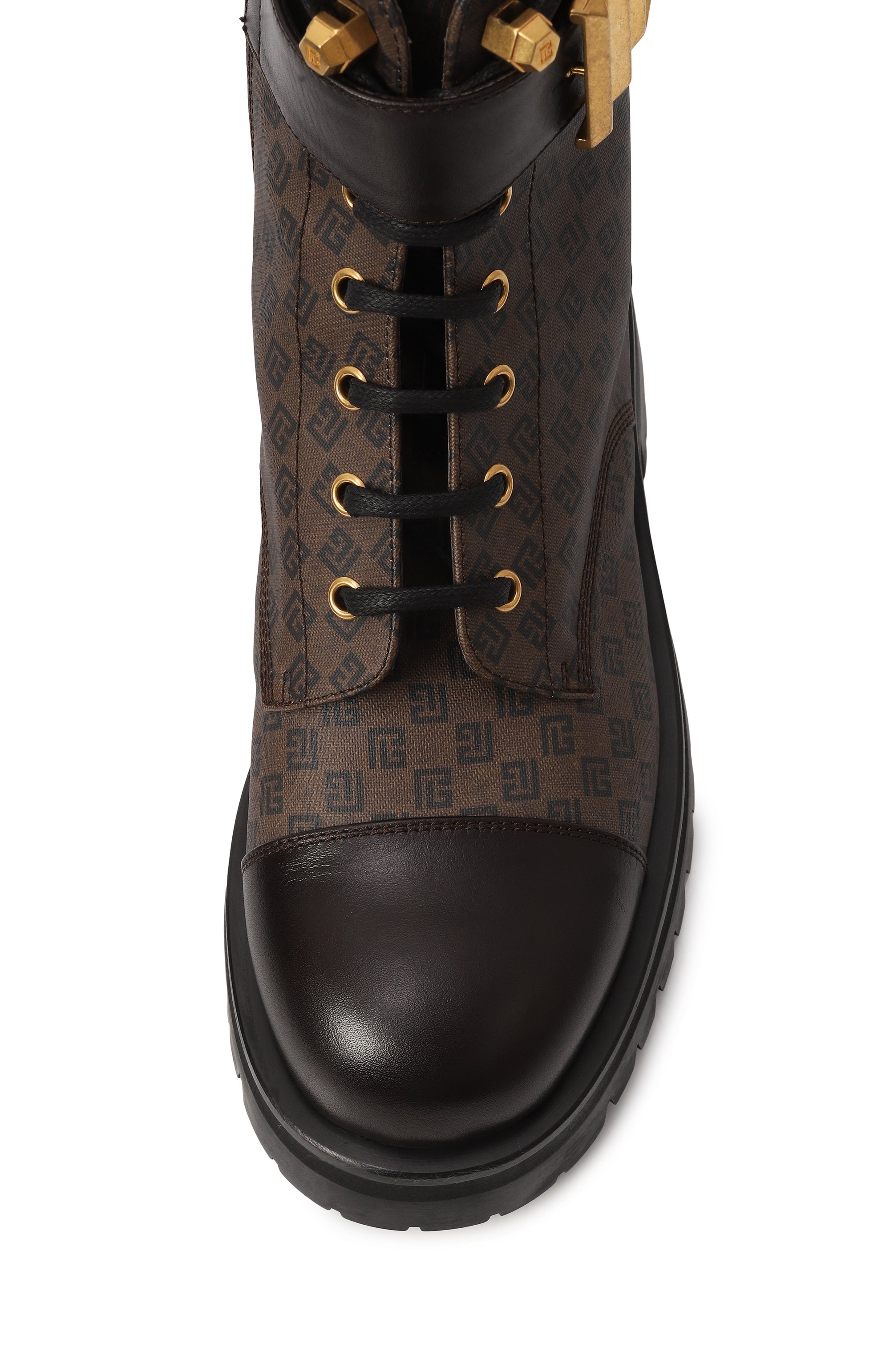 Комбинированные ботинки romy BALMAIN, арт. BN0TC961/TVPB, фото 6