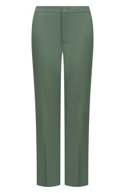 Женские брюки из хлопка и шелка MVST, арт. M26.CSW.T418/SILK P0PELINE