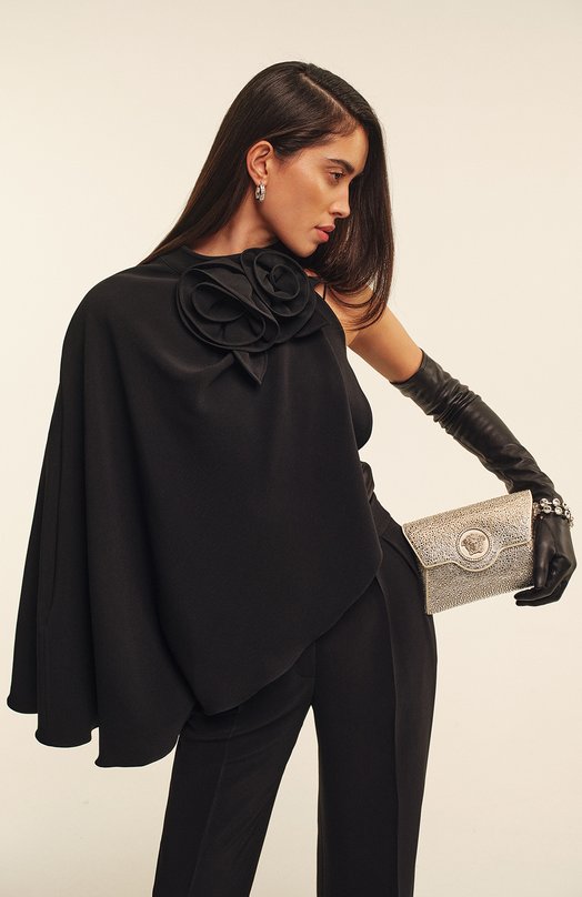 Кожаные перчатки Giorgio Armani 794206/3F204 Чёрный  794206/3F204 Фото 3