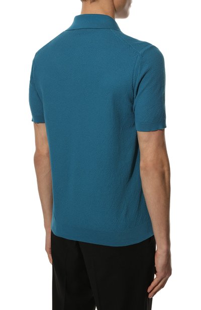 Хлопковое поло ZEGNA, арт. UZC96/C32, фото 4