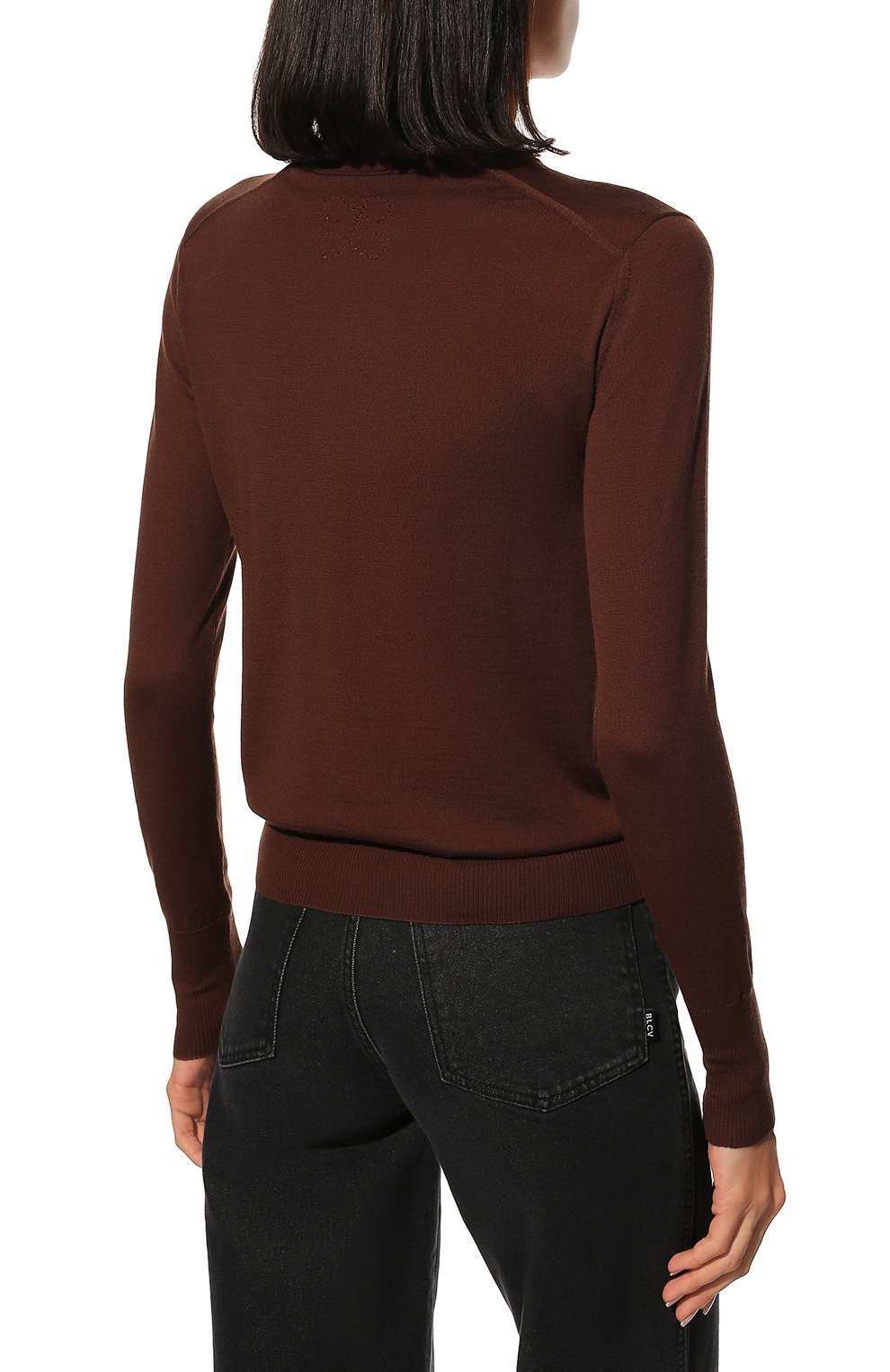 Шерстяная водолазка AND THE BRAND, арт. W23-RN004-1602-300, фото 4