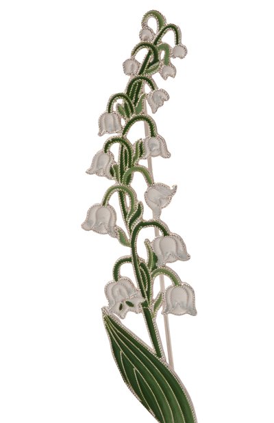 Брошь ландыш РУССКИЕ САМОЦВЕТЫ, арт. 41481, фото 4