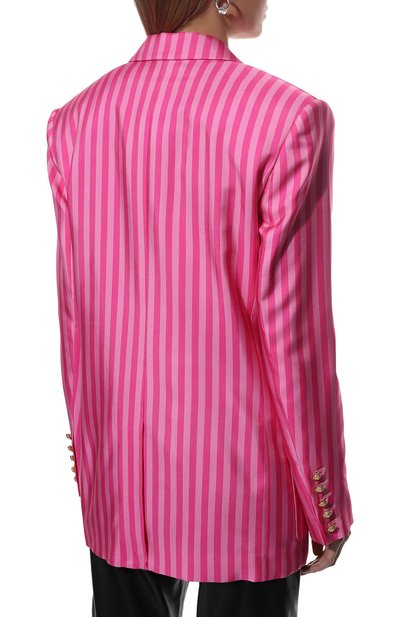 Жакет из вискозы и шелка balmain x barbie BALMAIN, арт. XF2SH010/VB50, фото 4