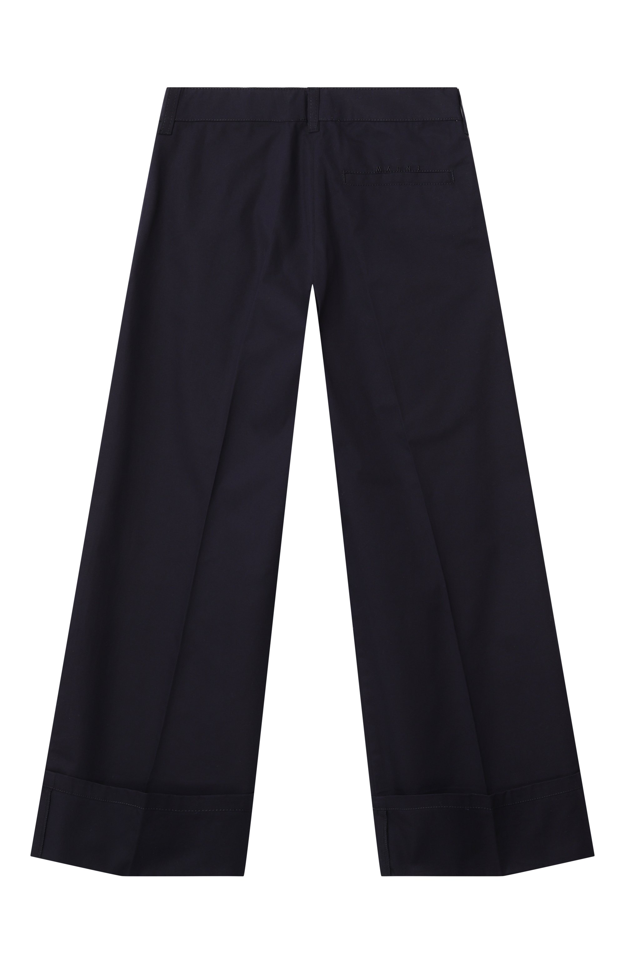 Хлопковые брюки MARNI, арт. M01429/M00UV, фото 2