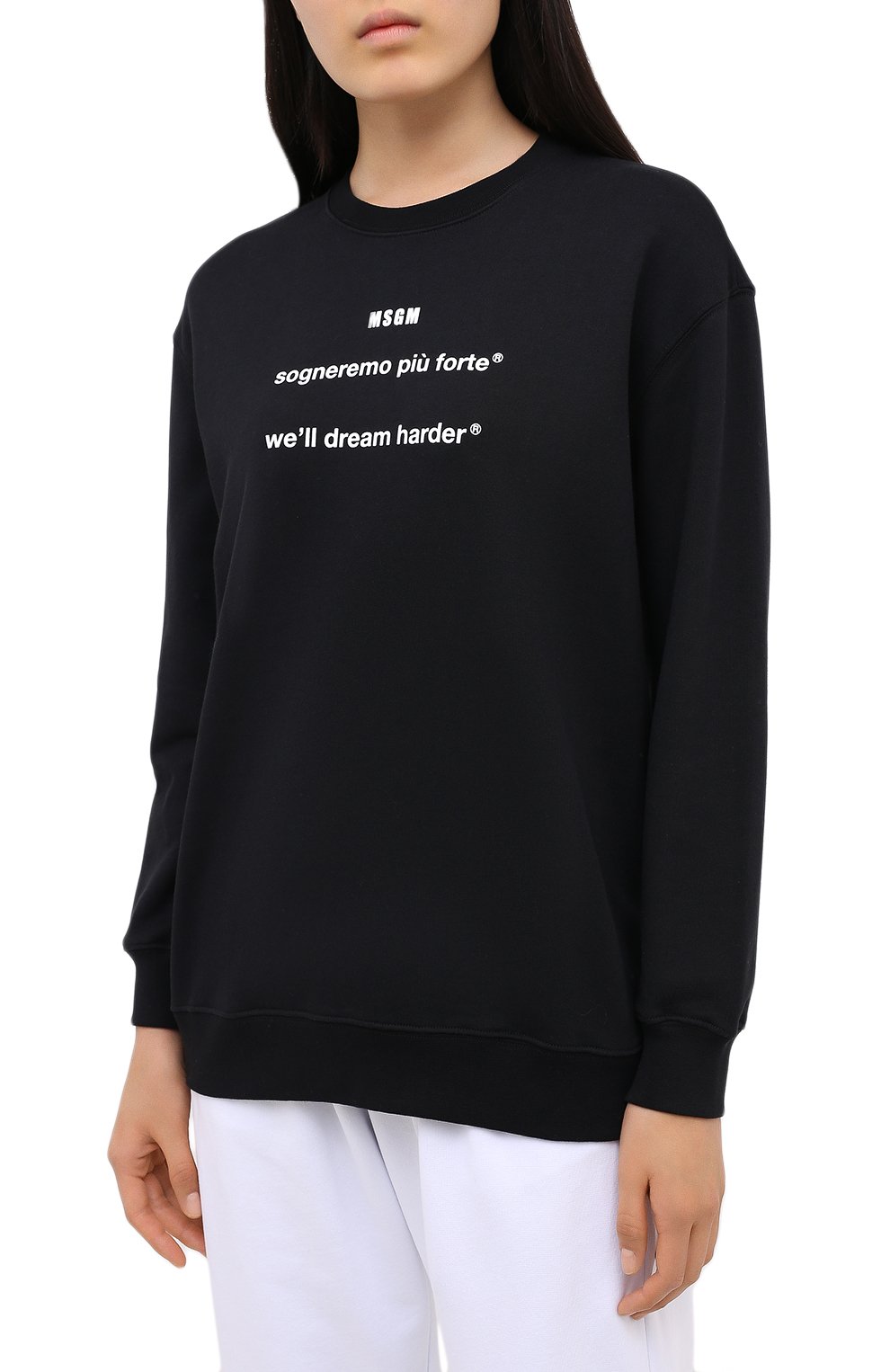Хлопковый свитшот MSGM, арт. 2941MDM178 207799, фото 3