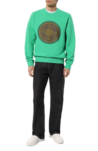 Хлопковый свитшот STONE ISLAND, арт. 751563086, фото 2