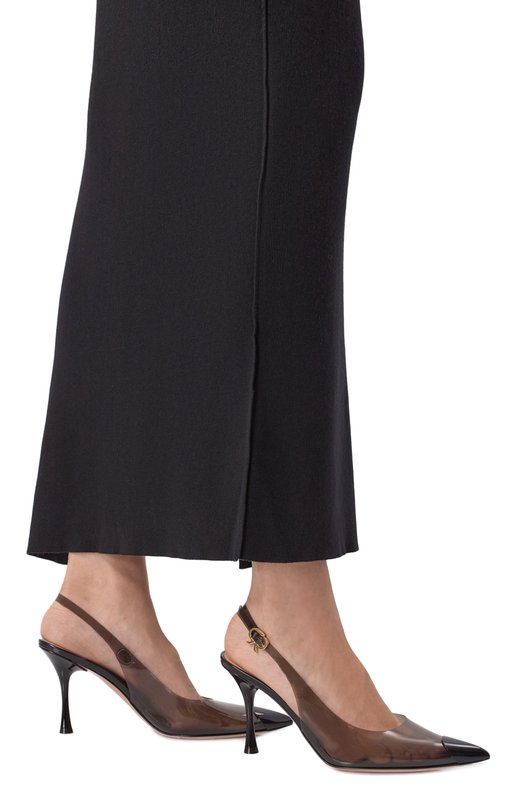 Туфли Diana 85 Gianvito Rossi G95542.85LAC.GSVFUNE Чёрный  G95542.85LAC.GSVFUNE Фото 2