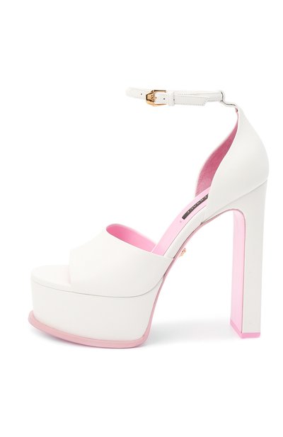 Кожаные босоножки VERSACE, арт. DST549S/DVT2P, фото 3