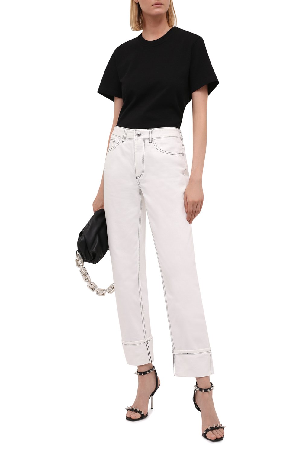 Кожаные босоножки ALEXANDER MCQUEEN, арт. 658240/WHWQ1, фото 2