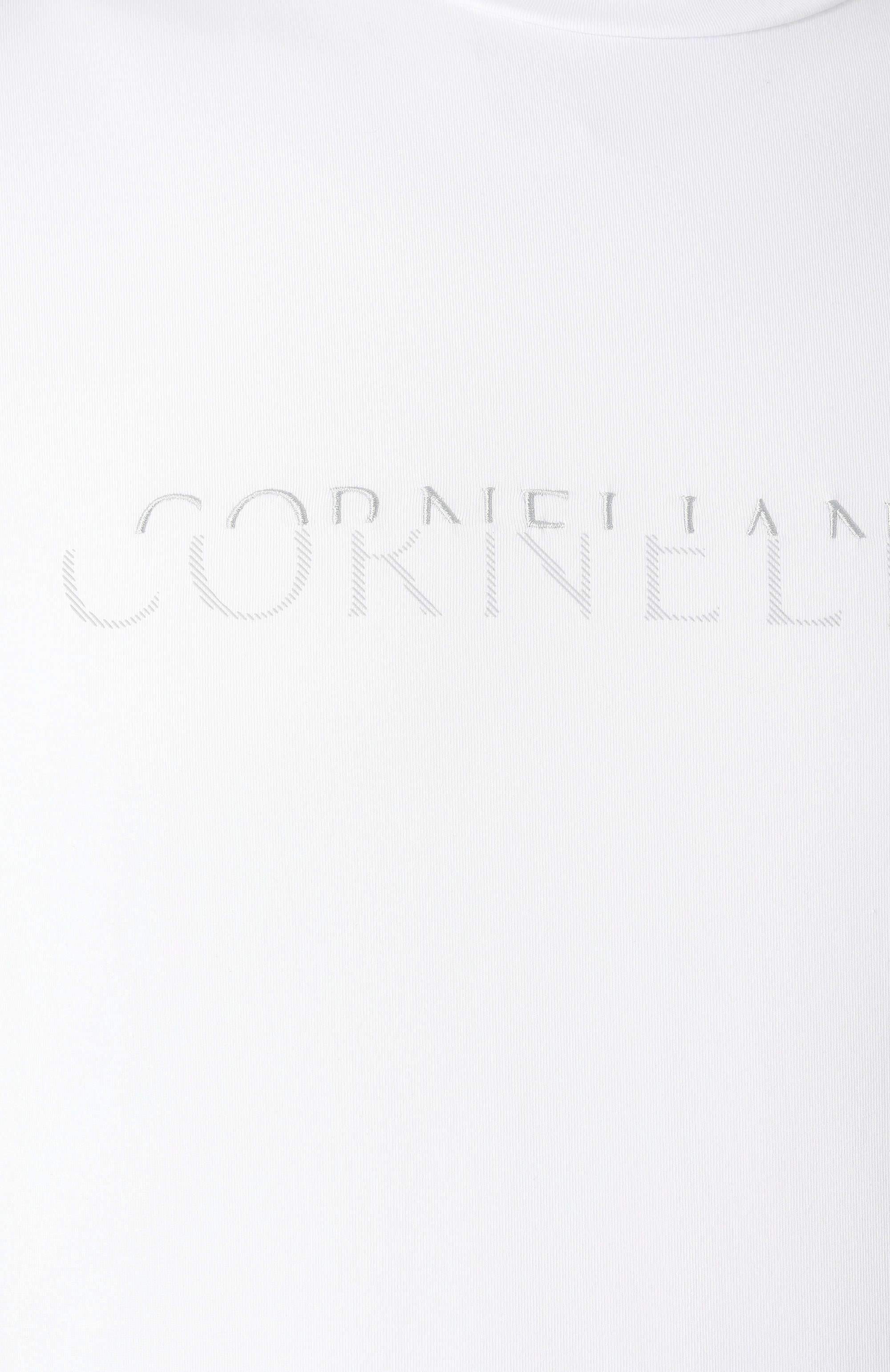 Хлопковая футболка CORNELIANI белого цвета по цене 21100 руб., арт. 25G581-2525059, фото 6 Хлопковая футболка CORNELIANI, арт. 25G581-2525059, фото 6