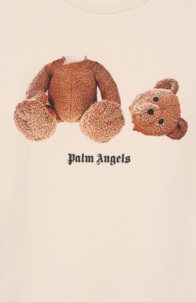 Хлопковый свитшот PALM ANGELS, арт. PBBA012S26FLE002, фото 3