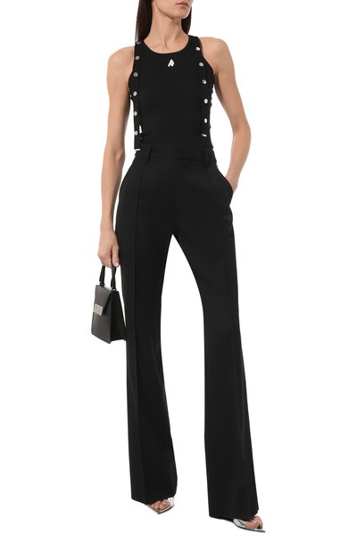 Хлопковая майка THE ATTICO, арт. 241WCT229/J038, фото 2