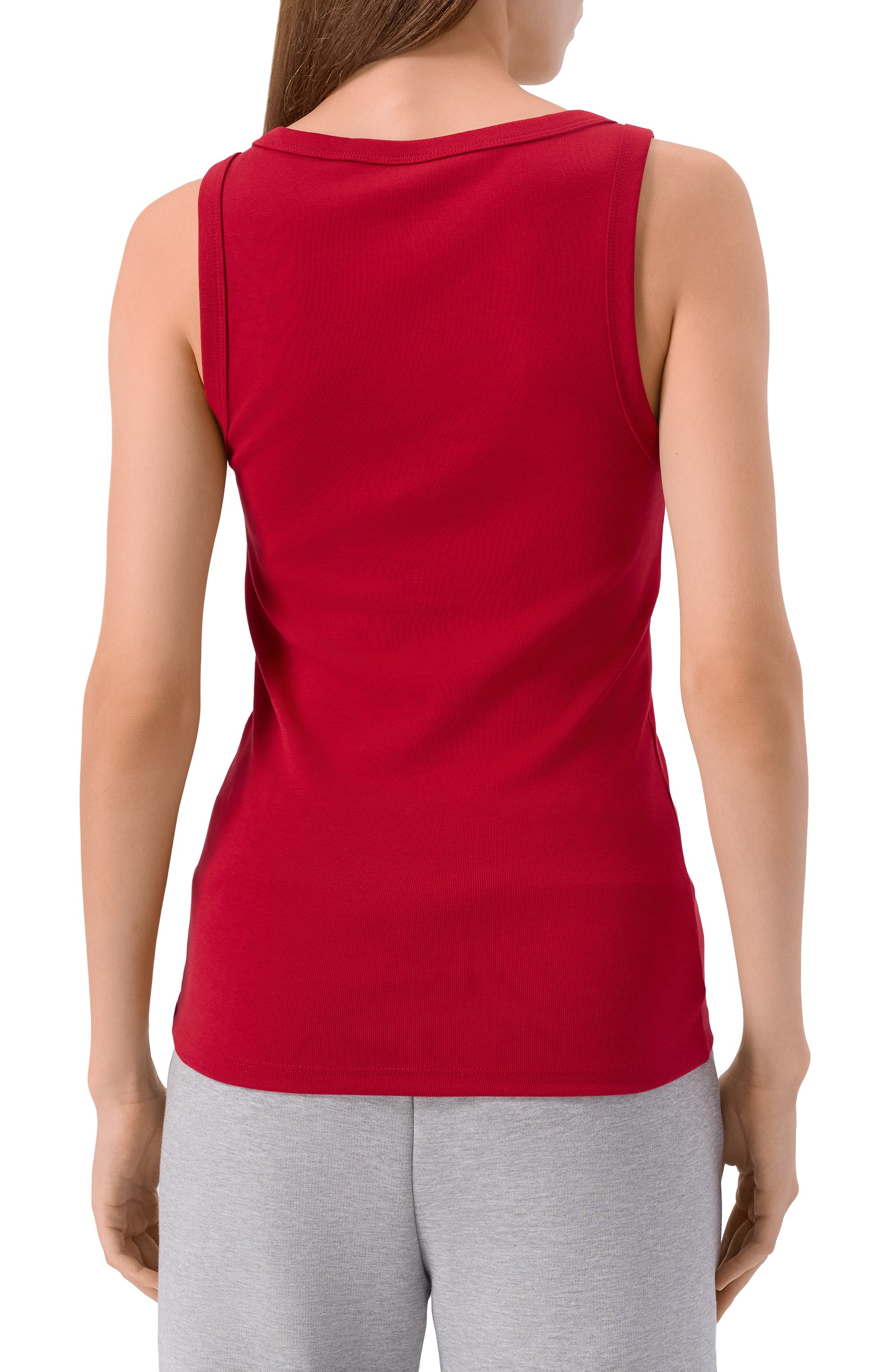 Хлопковая майка HUGO, арт. 50514489, фото 4