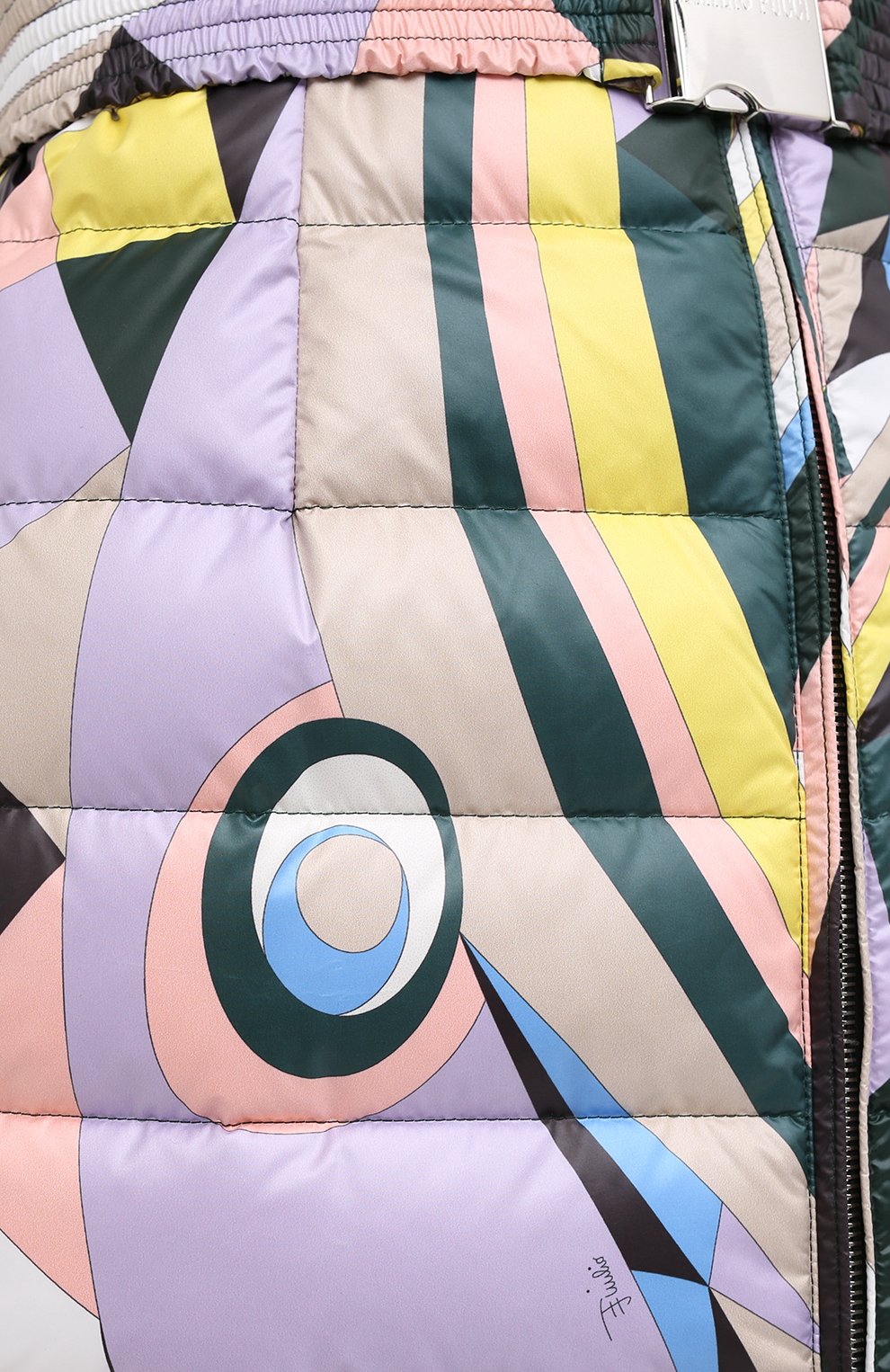 Пуховик с поясом EMILIO PUCCI, арт. 0RYA15/0R758, фото 6
