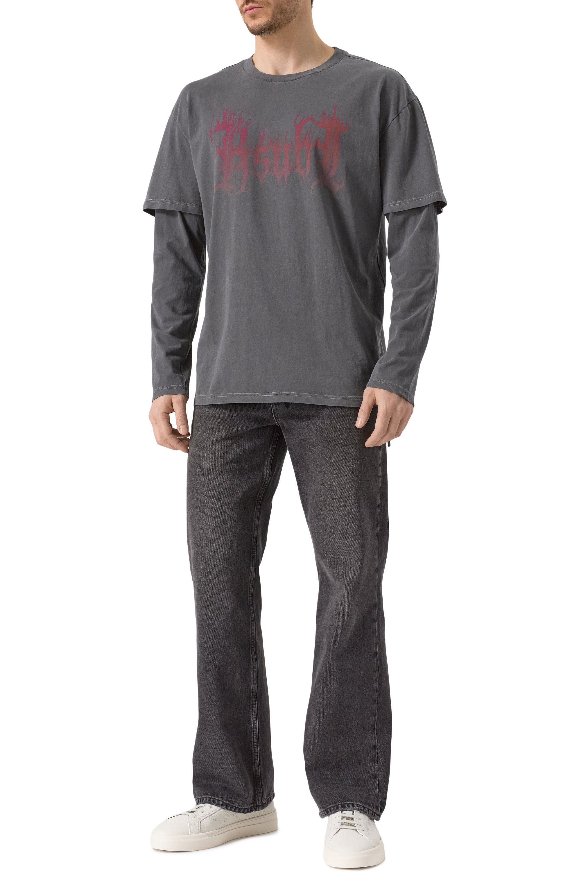 Хлопковый лонгслив KSUBI, арт. MPS25TE025, фото 2