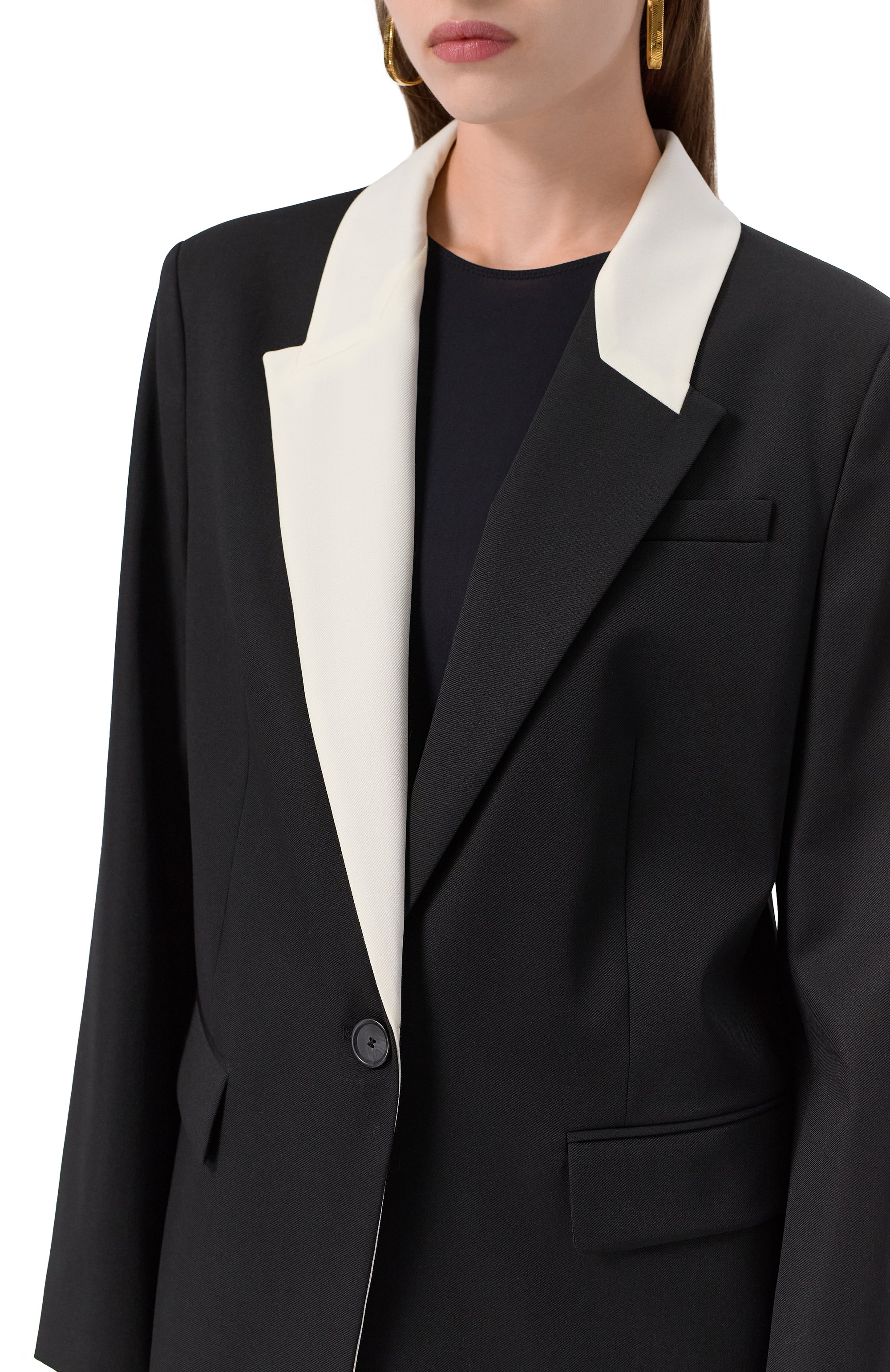 Шерстяной жакет BOSS, арт. 50543409, фото 5