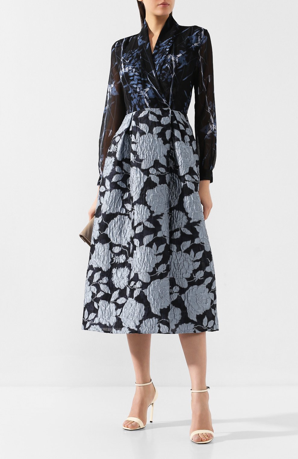 Платье SARA ROKA черного цвета по цене 73400 руб., арт. SUNI 31/FW19-43, фото 2 Платье SARA ROKA, арт. SUNI 31/FW19-43, фото 2