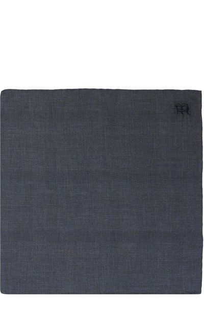 Хлопковый платок BRIONI темно-синего цвета по цене 13400 руб., арт. 0715/06072, фото 2 Хлопковый платок BRIONI, арт. 0715/06072, фото 2