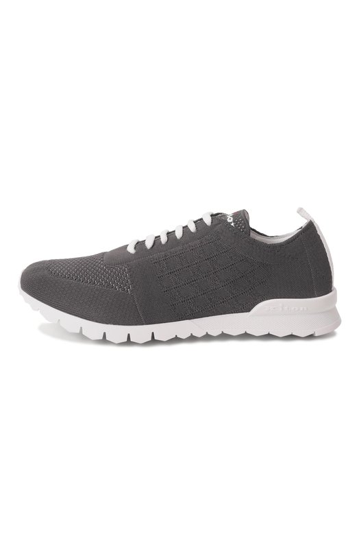 Текстильные кроссовки Kiton USSFITSN0115204_12-13 Серый  USSFITSN0115204_12-13 Фото 4