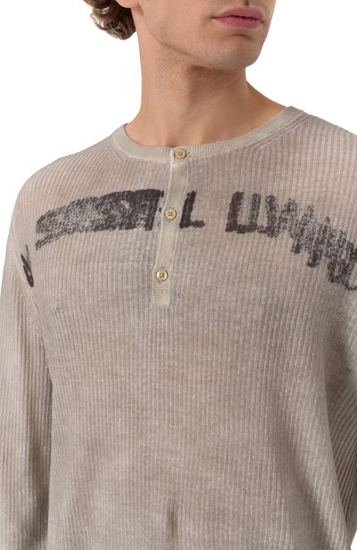 Льняной джемпер DIESEL, арт. A16874/0DBCU, фото 5