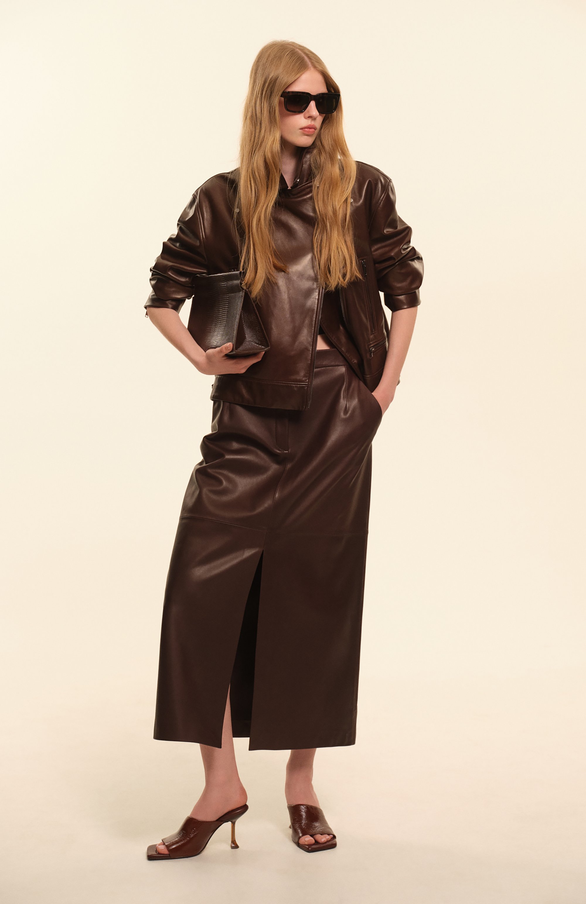 Кожаная куртка MVST, арт. ZBCK-Y089-1R/Z2769-1, фото 8