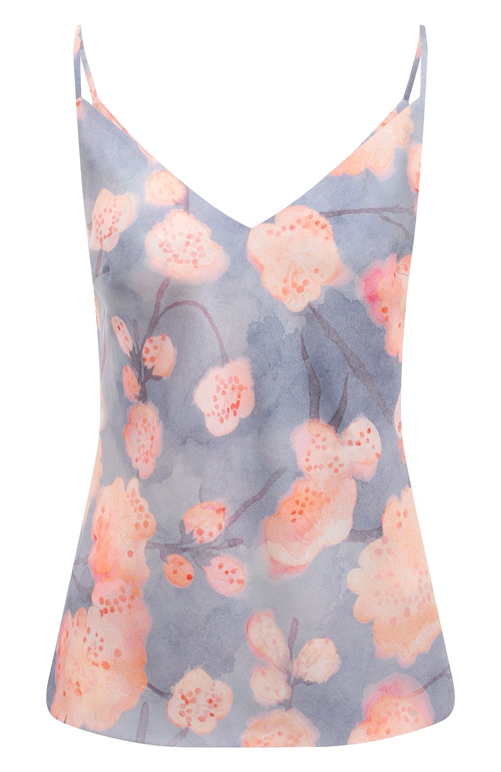 Шелковый топ OLOLOL разноцветного цвета по цене 19000 руб., арт. OLTP002/1010.SK901/S23, фото 1 Шелковый топ OLOLOL, арт. OLTP002/1010.SK901/S23, фото 1