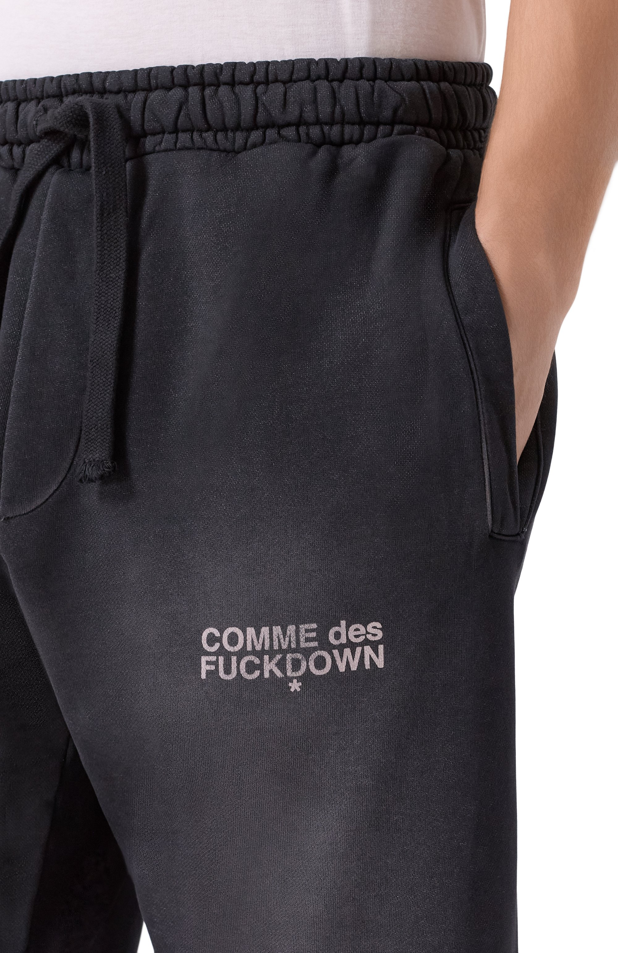 Хлопковые джоггеры COMME DES FUCKDOWN, арт. CFABM01743, фото 5