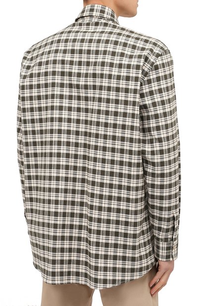 Хлопковая рубашка GUCCI, арт. 633460/ZAFD3, фото 4