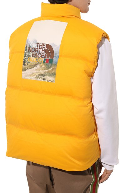 Пуховый жилет the north face x gucci GUCCI, арт. 663761 XAAC2, фото 4