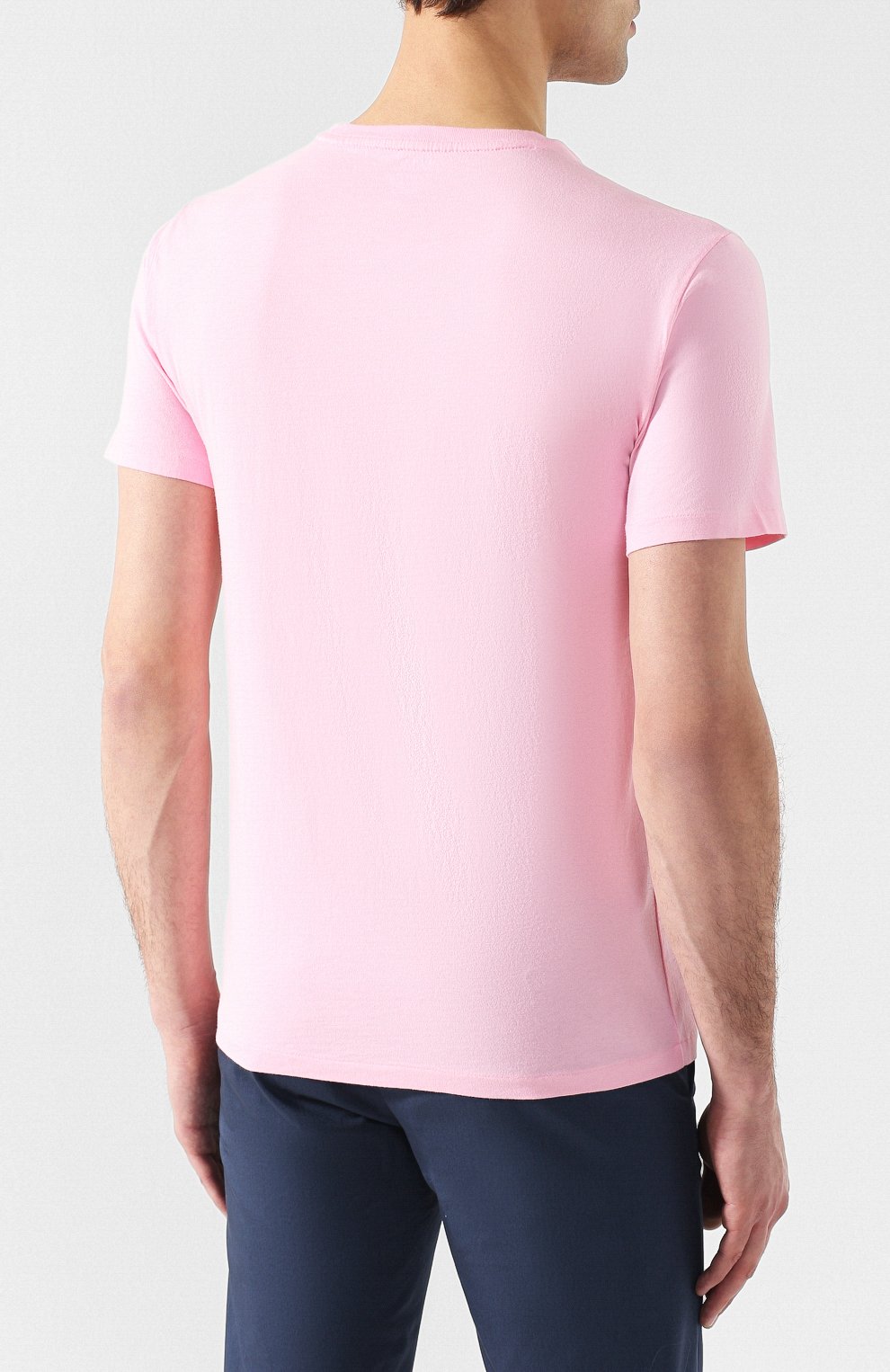 Хлопковая футболка  POLO RALPH LAUREN, арт. 710704249, фото 4