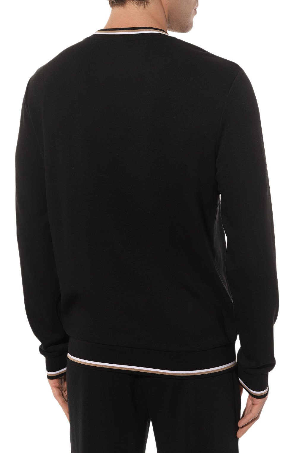 Свитшот BOSS черного цвета по цене 11880 руб., арт. 50480658, фото 4 Свитшот BOSS, арт. 50480658, фото 4