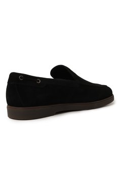Мужские замшевые лоферы maui GIUSEPPE ZANOTTI DESIGN черного цвета, арт. IU40027 | Фото 5 (Материал утеплителя: Натуральный мех; Материал сплава: Проставлено; Нос: Не проставлено; Материал внешний: Натуральная кожа, Замша; Стили: Кэжуэл)